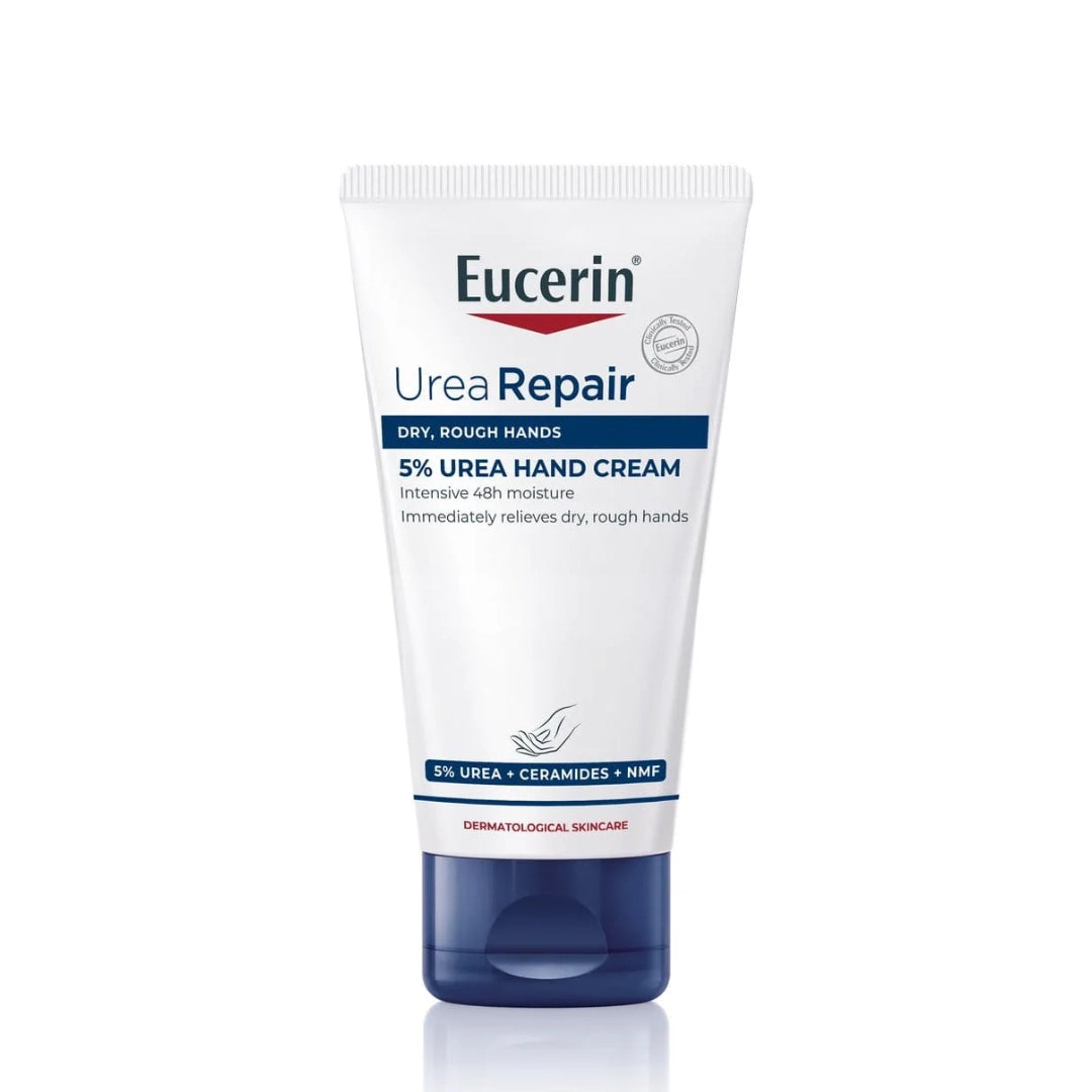 Eucerin Urea Repair 5% Urea Hand Cream | 48h Intensive Moisture
