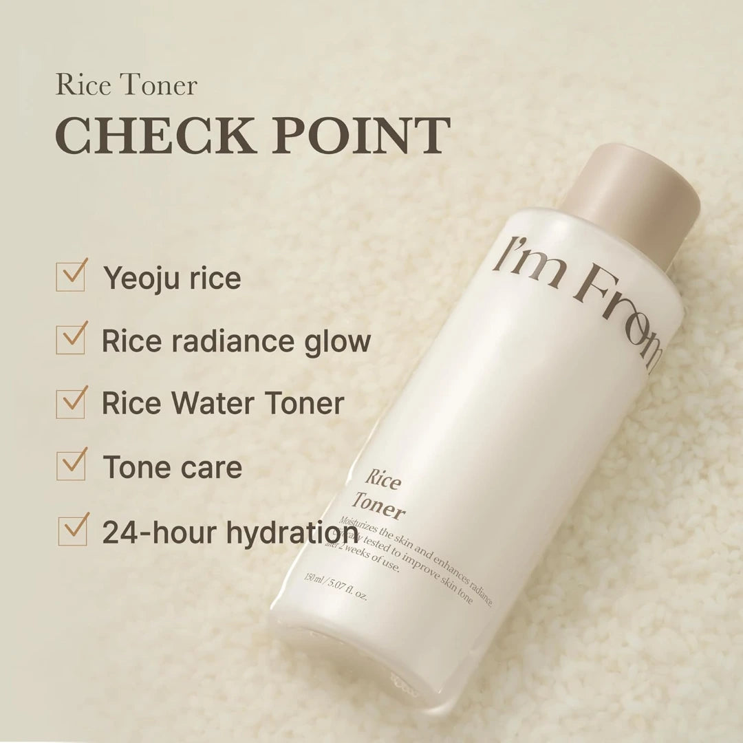 I'm From Rice Toner Alcohol Free Sensitive Skin