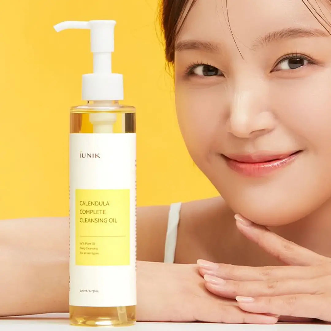 منتجات كورية آي يونيك زيت تنظيف كاليندولا شامل