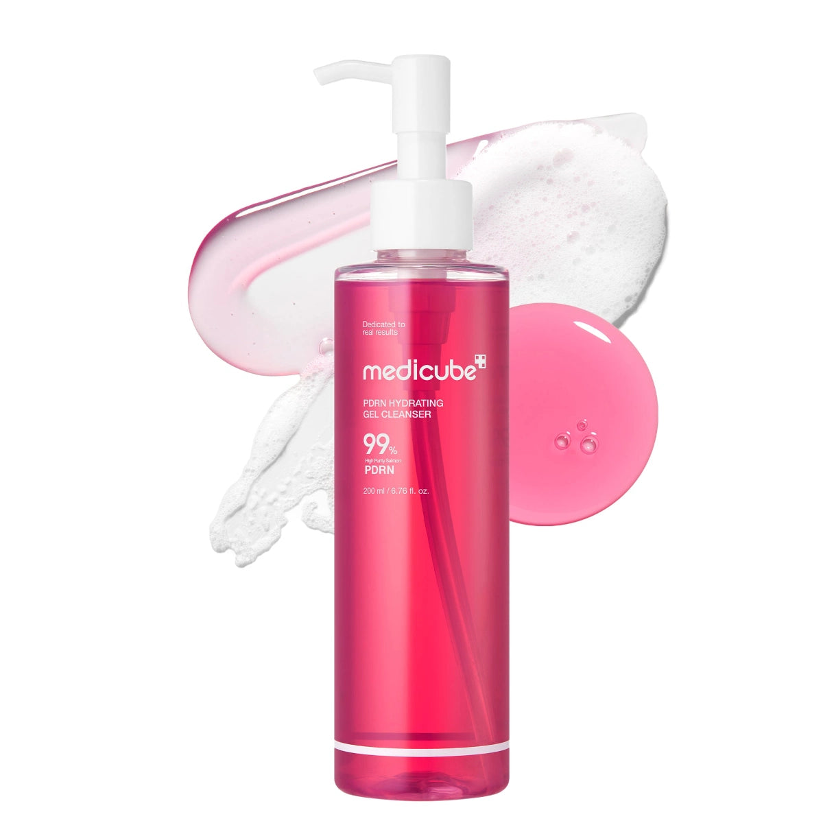 غسول جل ميديكوب الوردي بي دي آر إن لتنظيف وترطيب البشرة