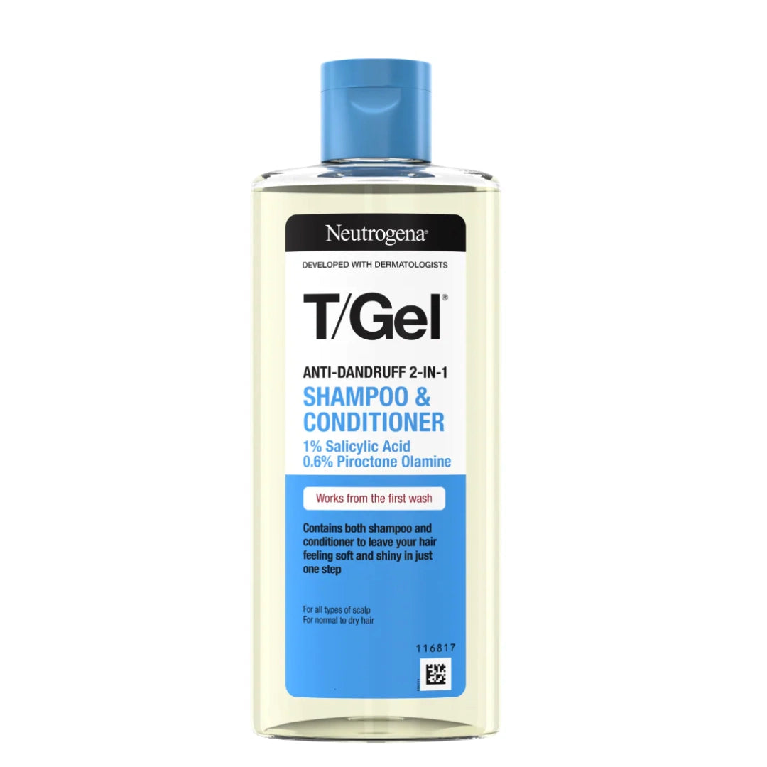 شامبو وبلسم نيتروجينا تي/جيل 2 في 1 لعلاج مشاكل فروة الرأس