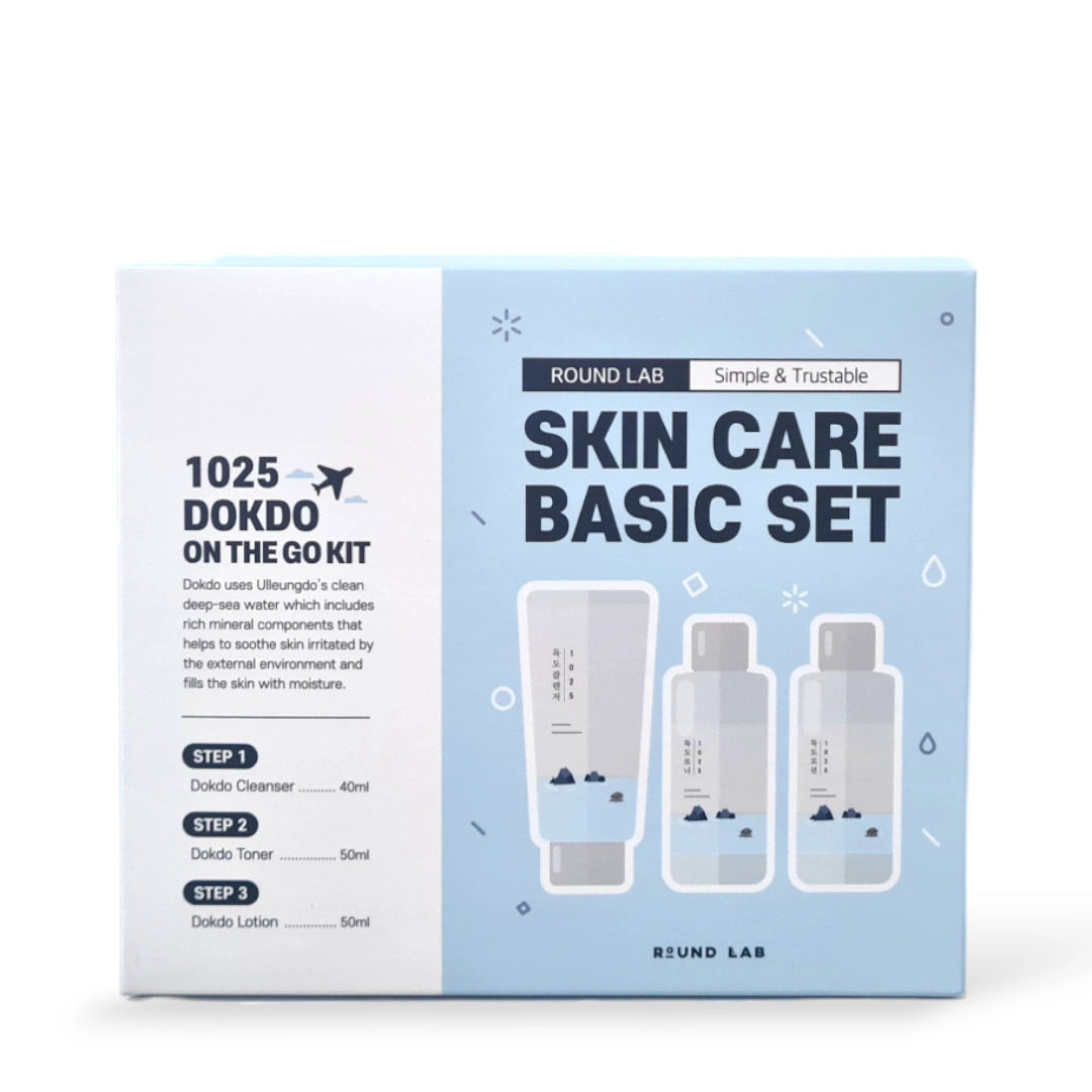 Lab Skin Care مجموعة راوند لاب الأساسية للعناية بالبشرة