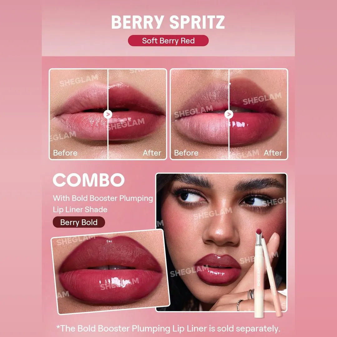 Sheglam Bold Booster Lip Plumper - Berry Spritz