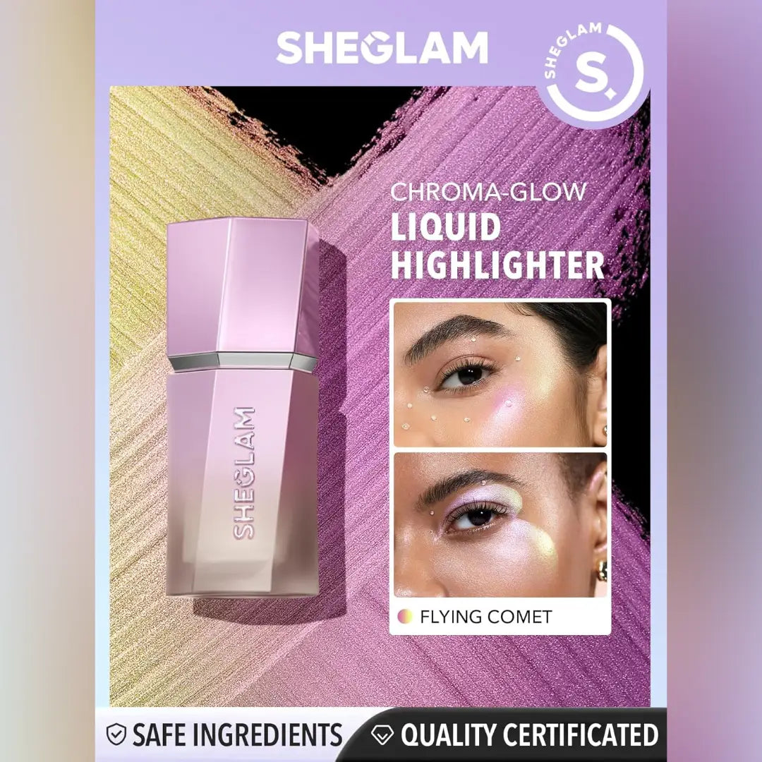 هايلايتر شيجلام كروما جلو بلوم السائل فلاينج كوميت