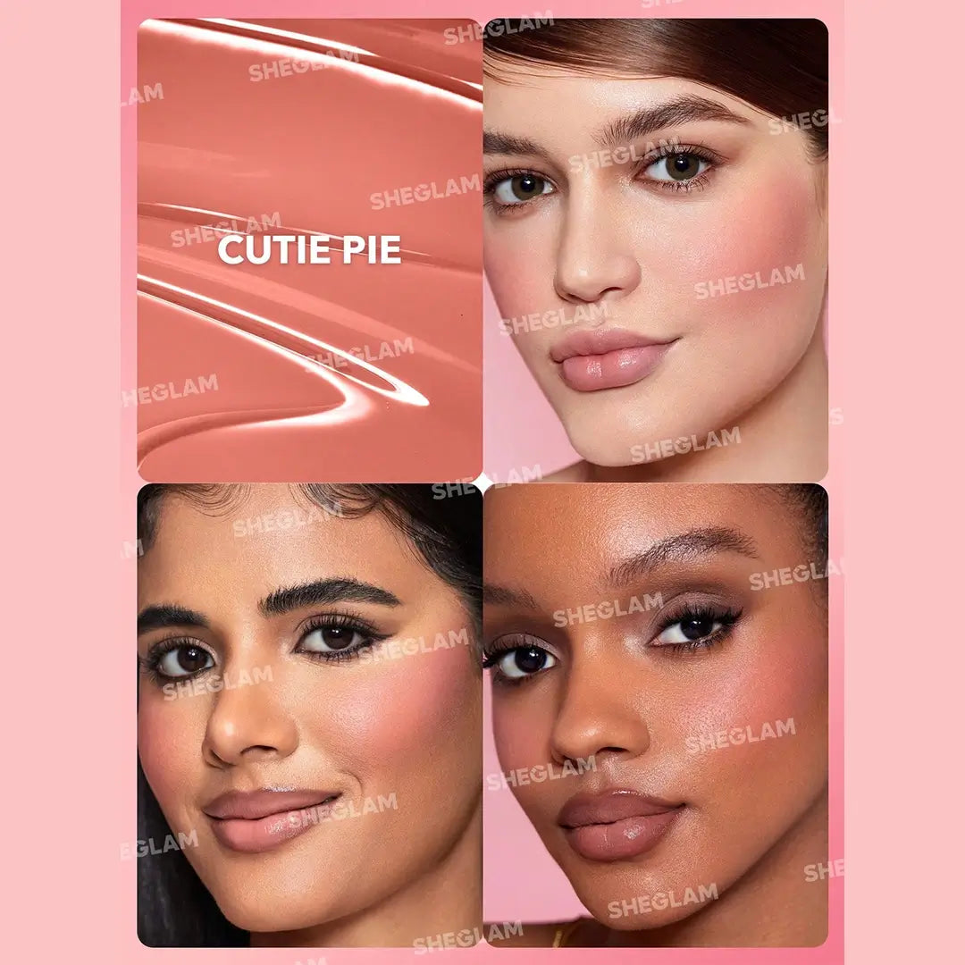 Sheglam liquid blusher matte finish lightweight formula