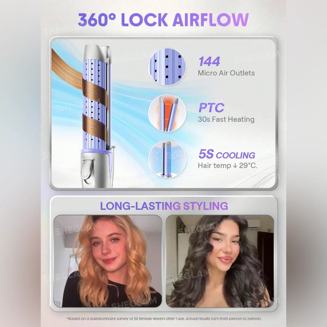 جهاز تصفيف كول لوك أيرفلو من شيجلام 3 في 1