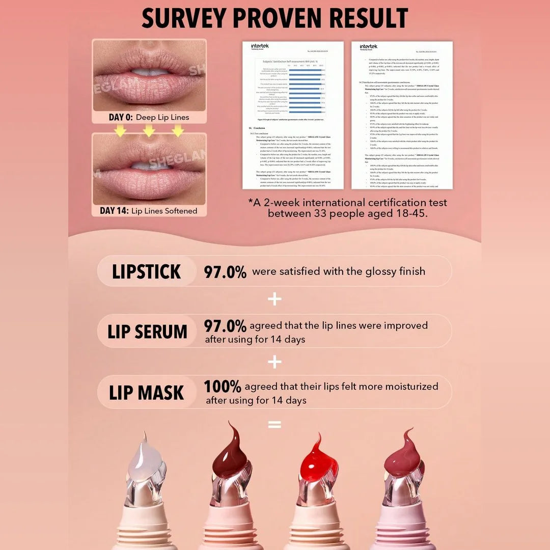 SHEGLAM Crystal Glaze Moisturizing Lip Care