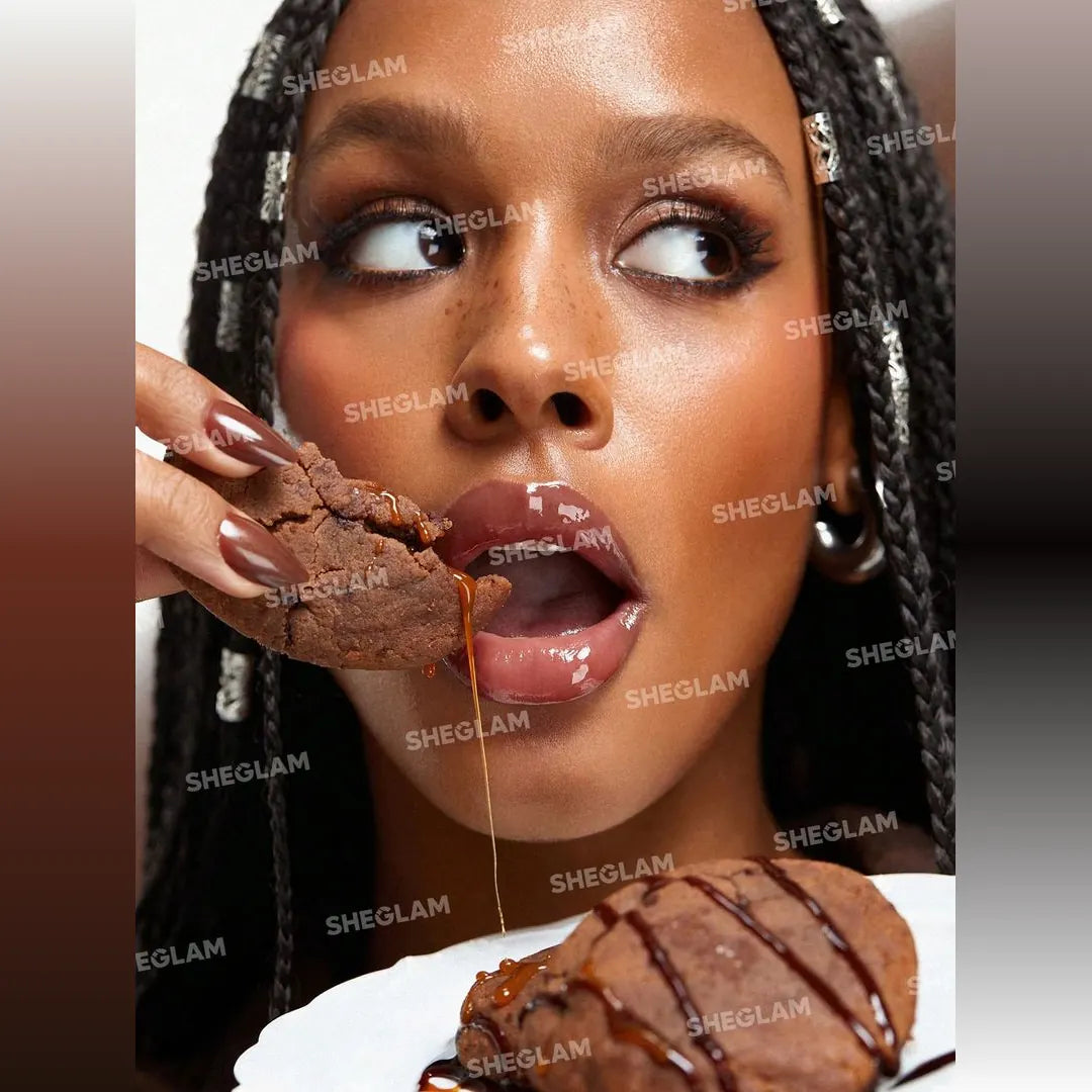 Sheglam Crystal Glaze Moisturizing Lip Gloss - Cocoa Cookie