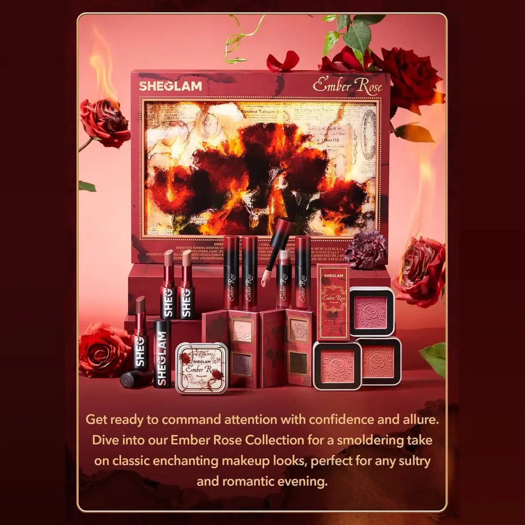 Sheglam Pigmented Matte Lipstick Long-lasting Ember Rose