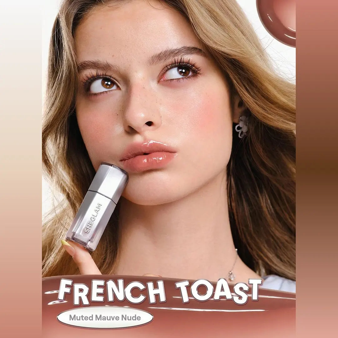 Sheglam Glass Lock Air Gloss - French Toast