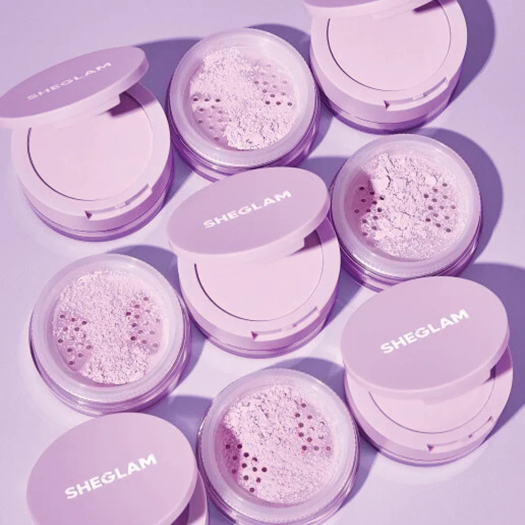 بودرة تثبيت مضيئة ثنائية من شيجلام للمكياج الكامل