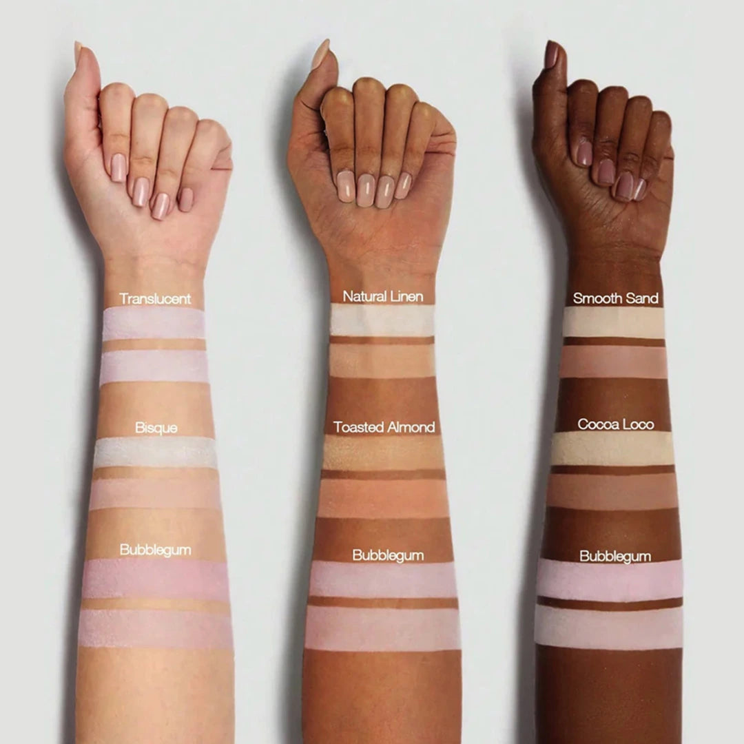 بودرة شيجلام المزدوجة خالية من العطور والبارابين والكبريتات