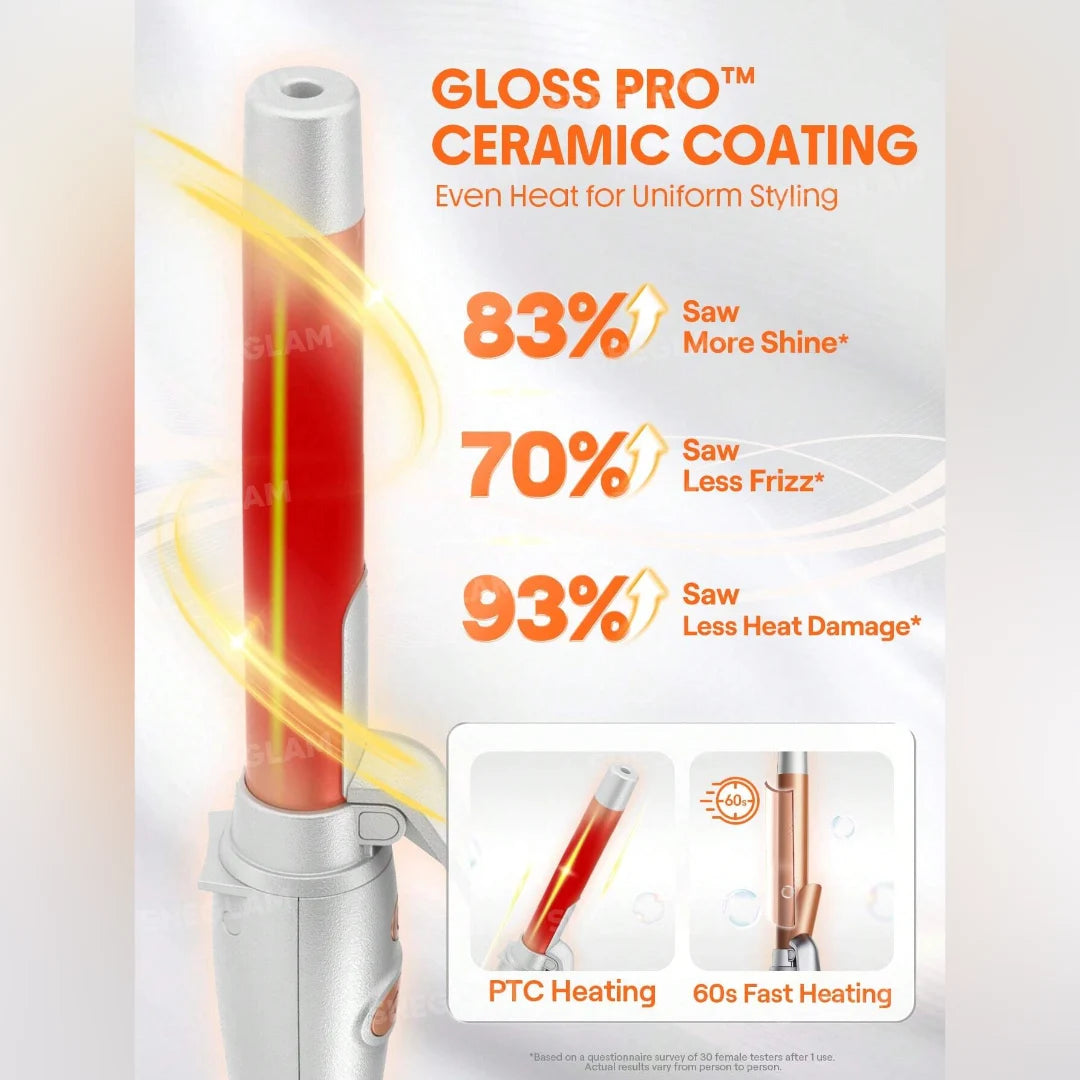 جهاز إت كيرل شيجلام بتسخين فائق السرعة 25 مم