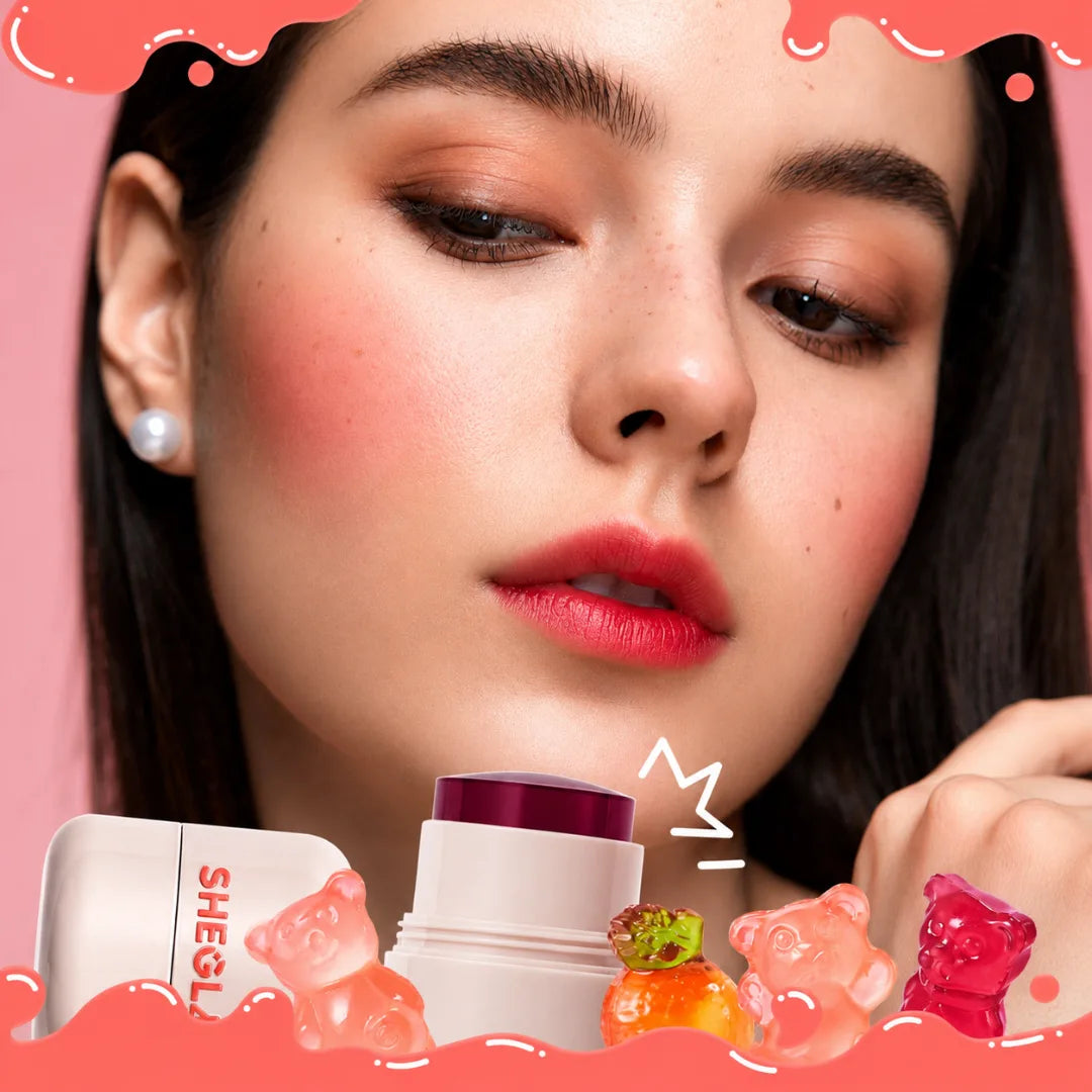 Jelly-Licious Lip & Cheek Tint by SHEGLAM sheer natural flush