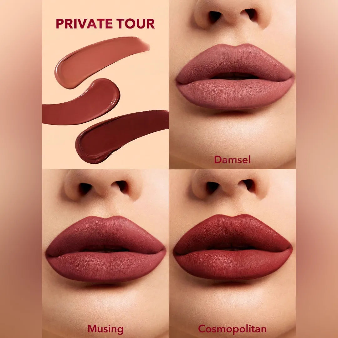 SHEGLAM Mini Matte Allure Lipstick Set – Vegan & Fragrance-Free Formula