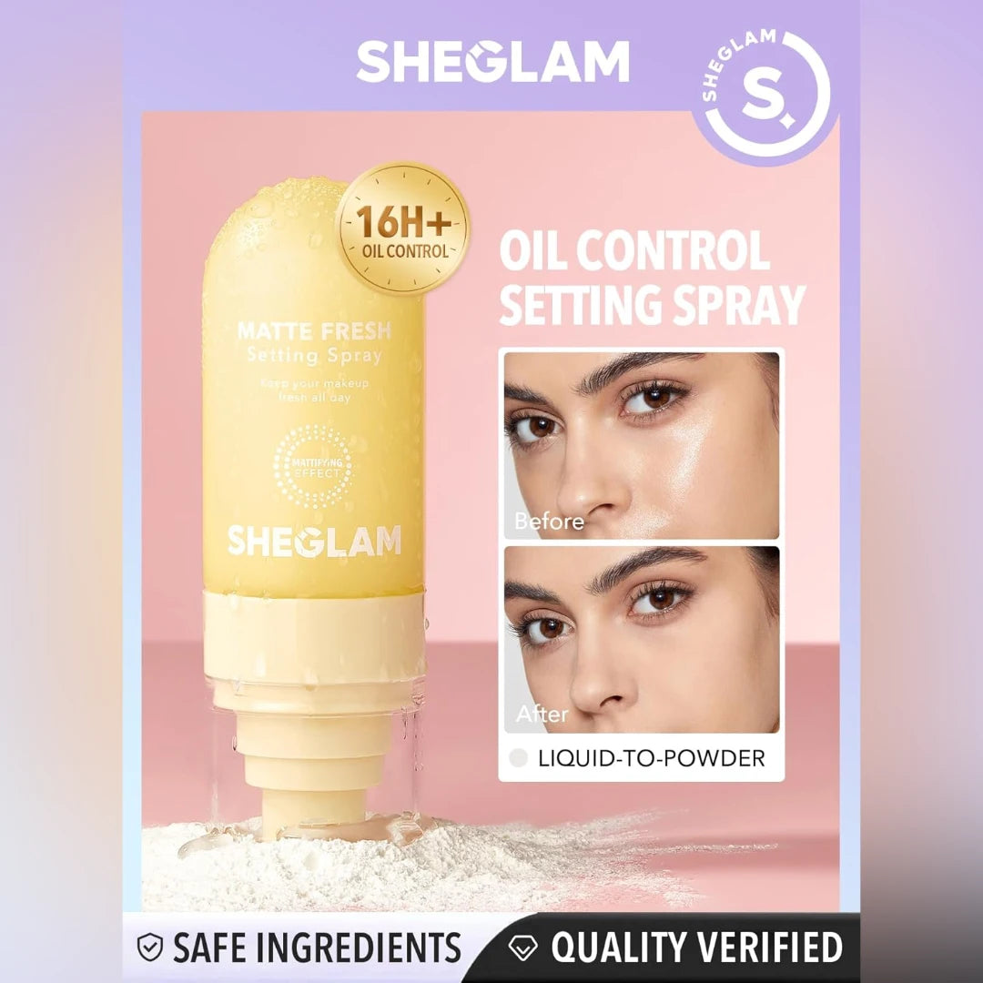 سبراي تثبيت مات فريش من شيجلام لمكياج طويل الأمد