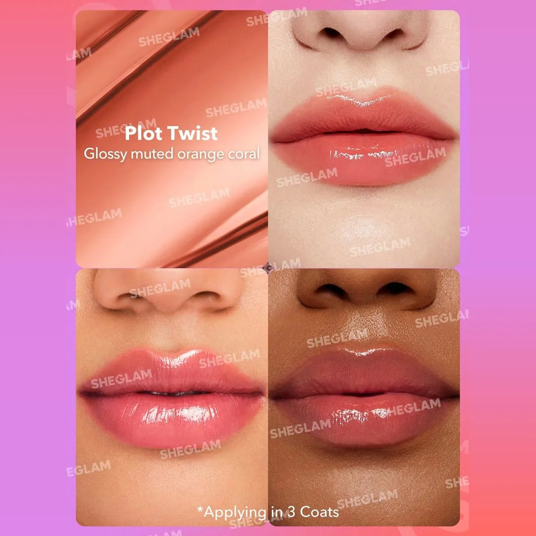 Mirror Kiss High - Shine Lipstick - Plot Twist