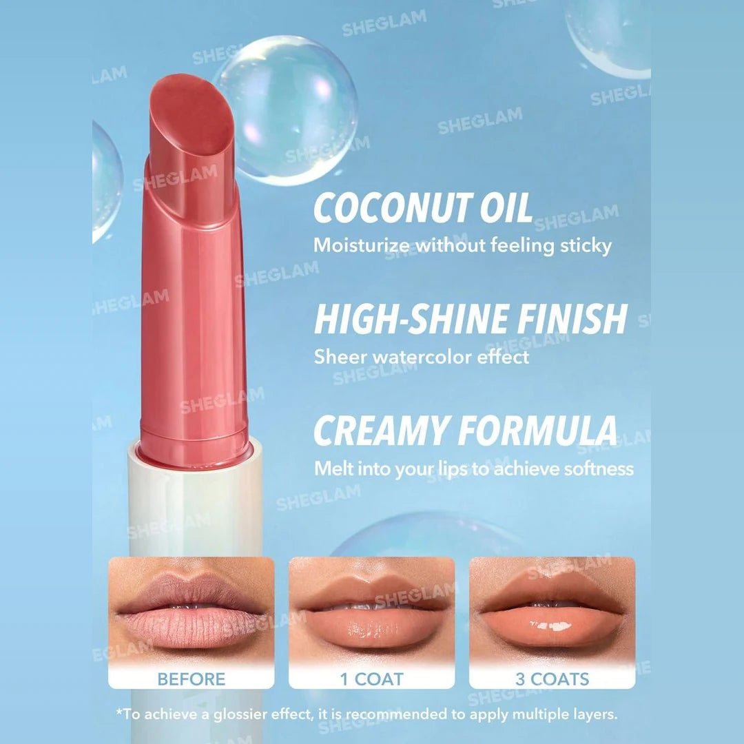 Sheglam Pout-Perfect Shine Lip Plumper Solid Gloss Stick