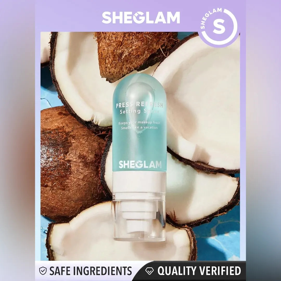 شيجلام سبراي إنهاء وتثبيت المكياج بهيالورونات الصوديوم