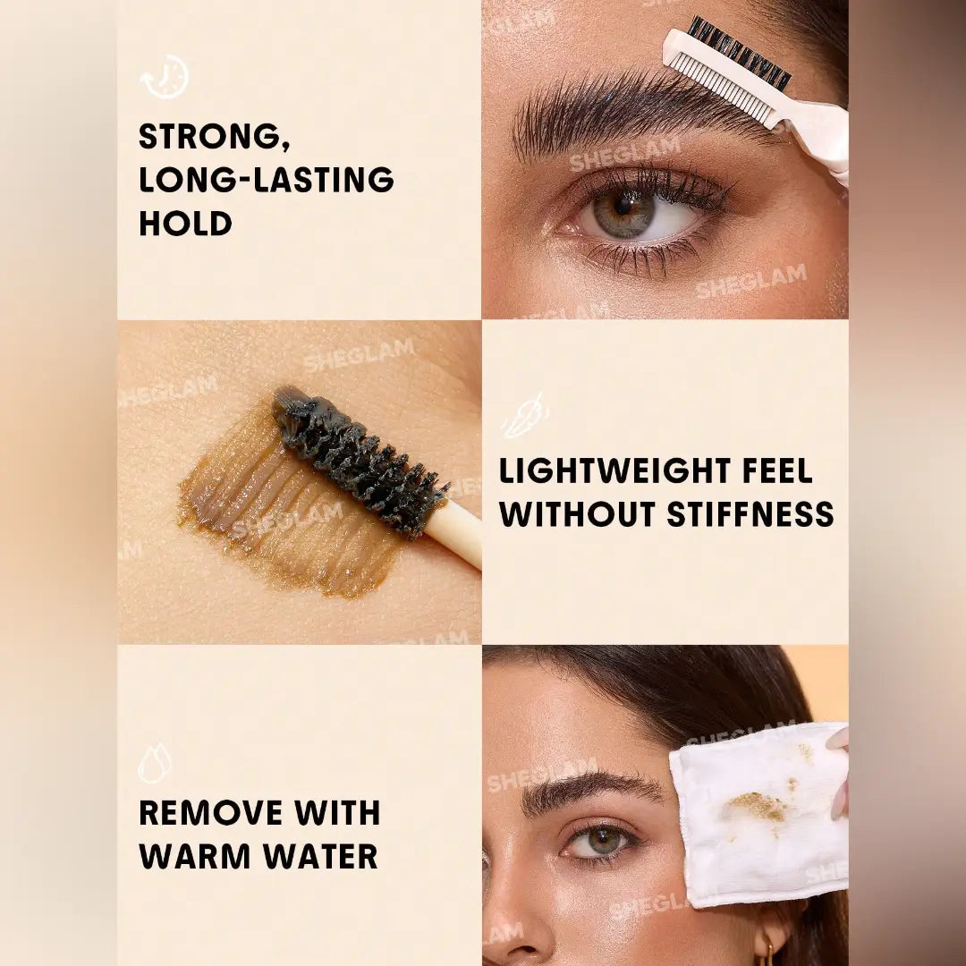 Save It Brow Gel by SHEGLAM for All-Day Fluffy Brows