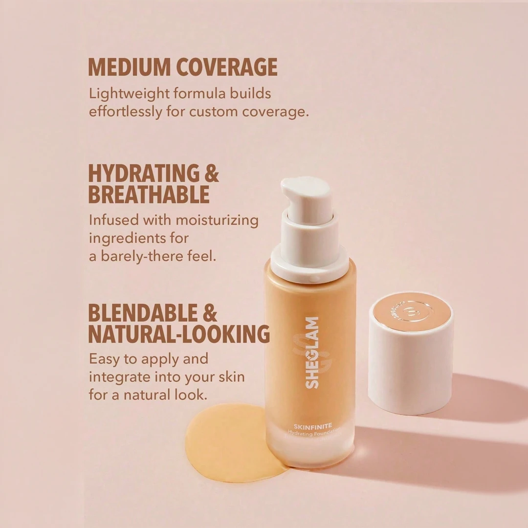 فاونديشن سكنفنت المرطب من شيجلام تغطية متوسطة مضيئة