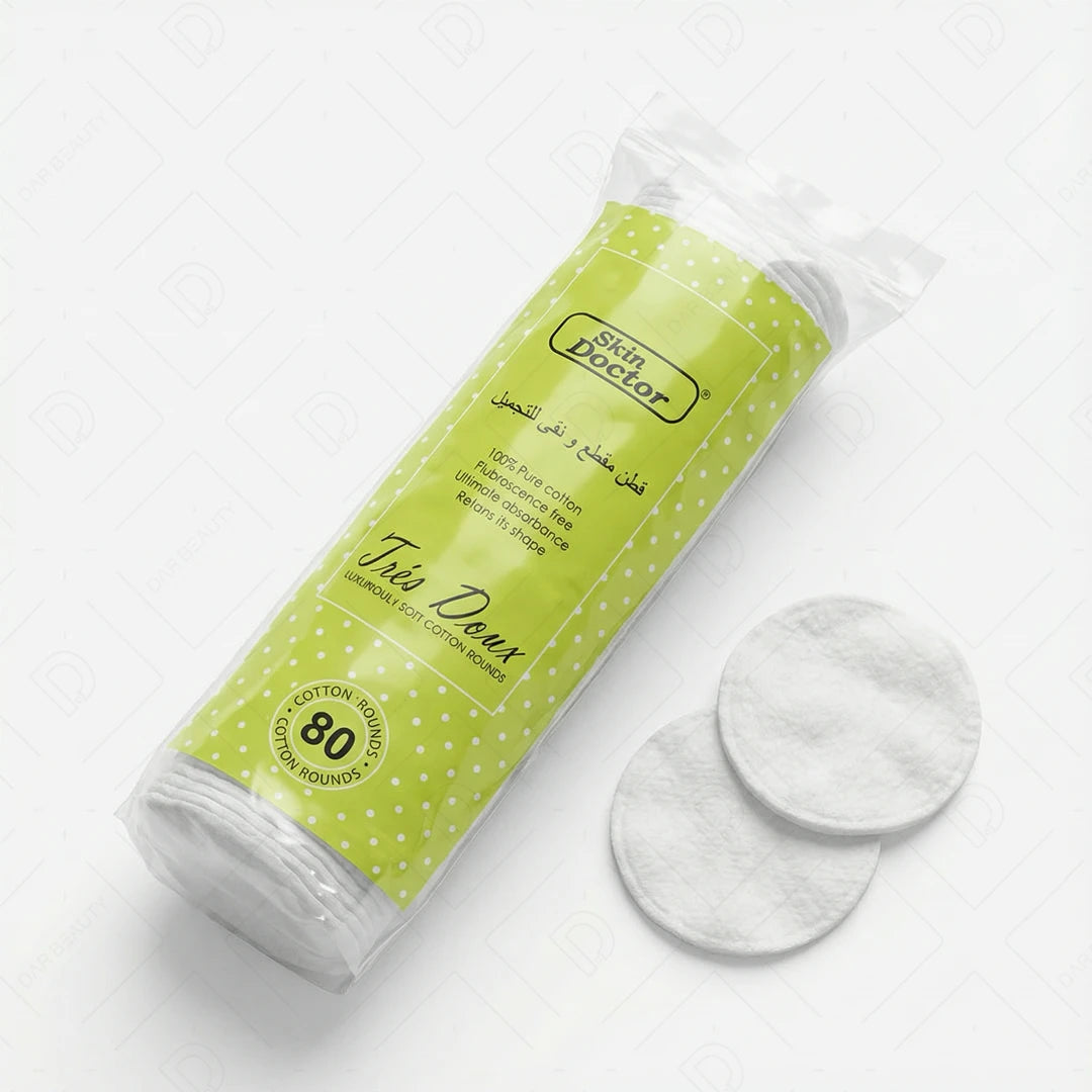 Skin Doctor 80 Round Cotton Pads