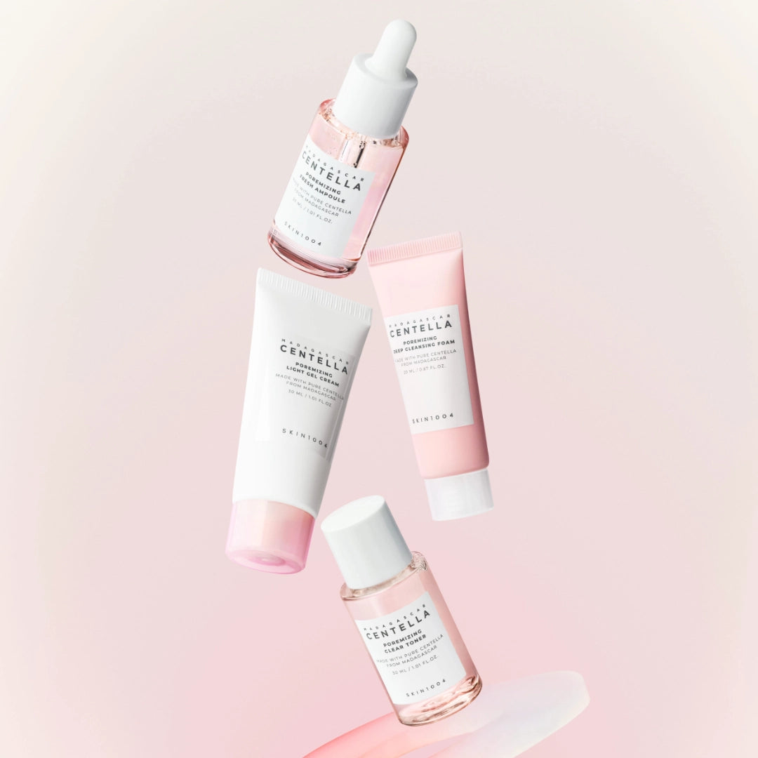 سكين1004 مجموعة بورمايزينغ للسفر لعناية بالمسام