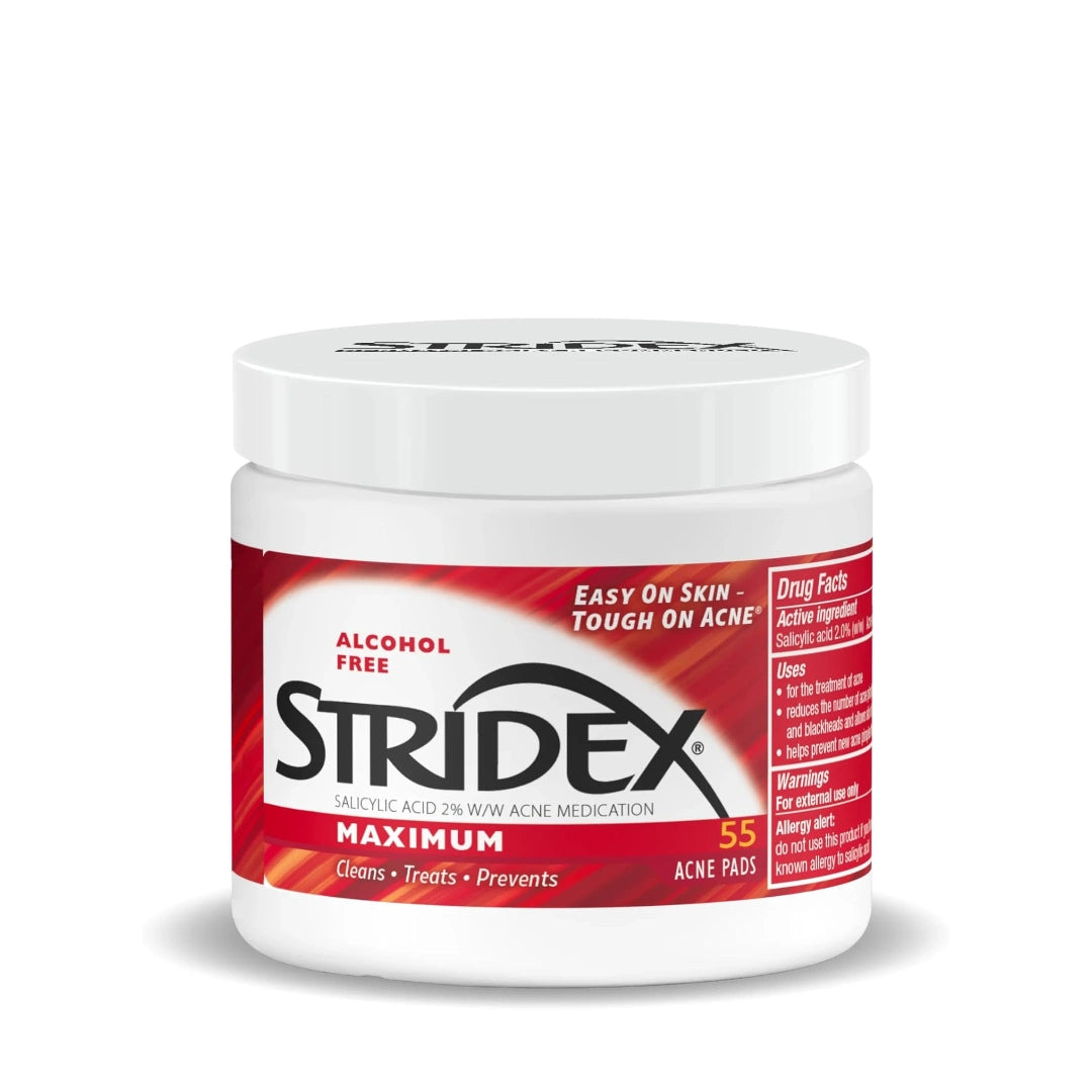 ستريديكس قطع قطنية للسيطرة على حب الشباب | Stridex