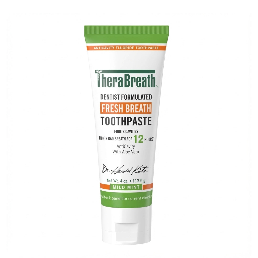 معجون أسنان ثيرابريث لنفس منعش بنكهة النعناع الخفيف