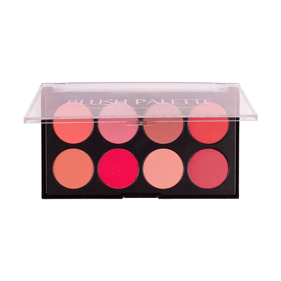 Lollis Ultra Professional Blush Palette – 8 Shades for Glowing Cheeks