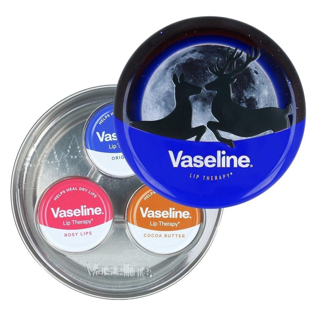 Vaseline Original Selection Lip Tin Gift Set - 3 pcs