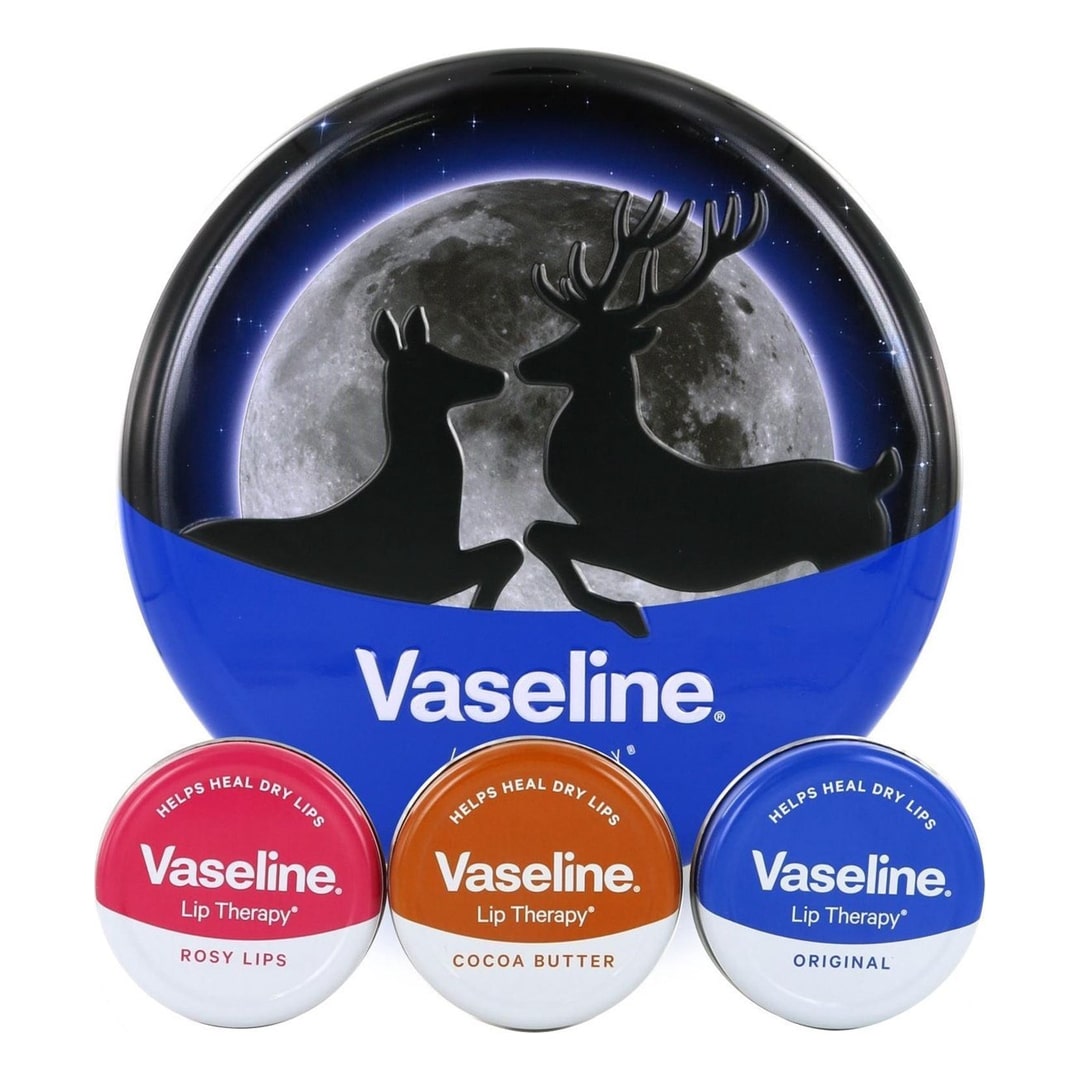 Vaseline Original Selection Lip Tin Gift Set