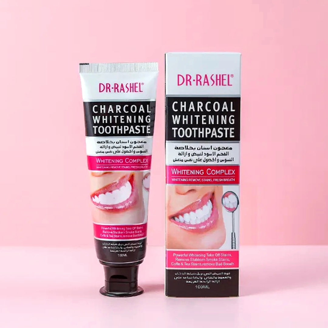 DrRashel Charcoal Whitening Toothpaste