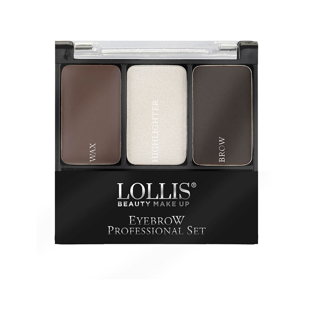 Lollis Eyebrow Professional Set - Dark
